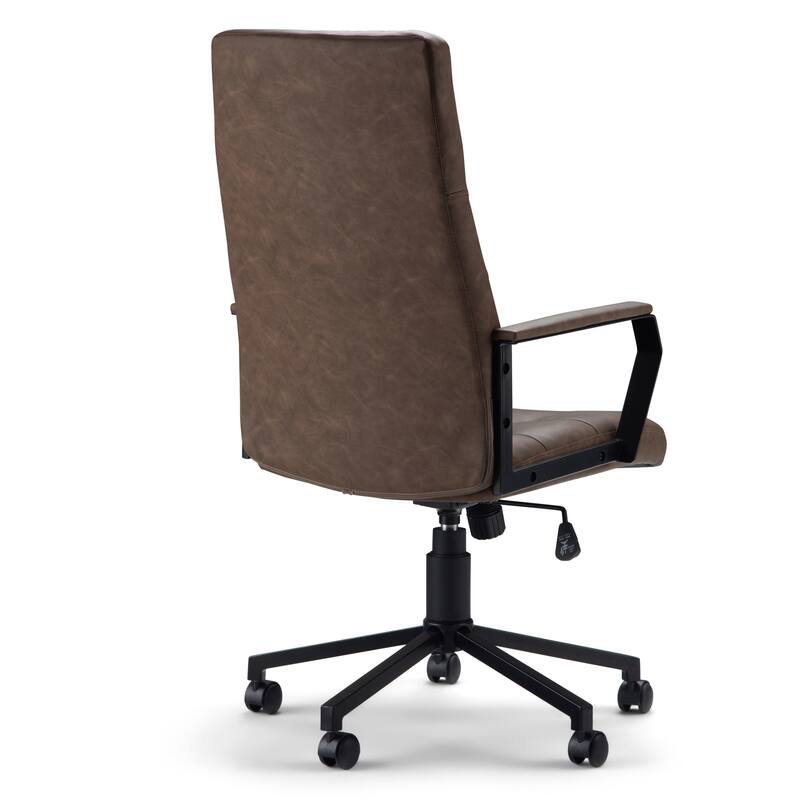 WYNDENHALL Parks Swivel Adjustable Executive Computer Office Chair