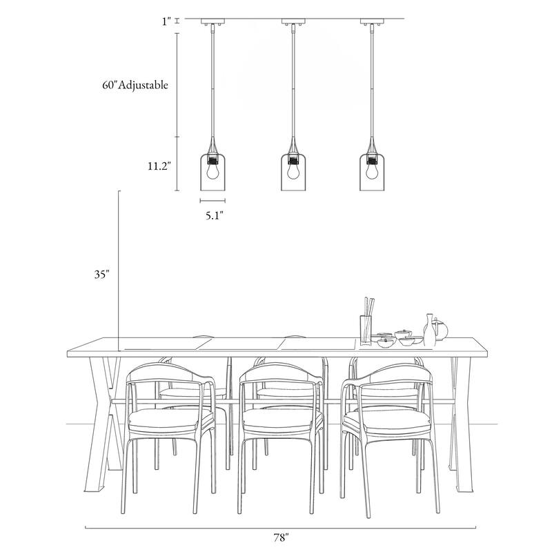 Modern 1-Light Gold Glass Pendant Light Kitchen Island Light - Brass Gold - D5.1"*H11.2"