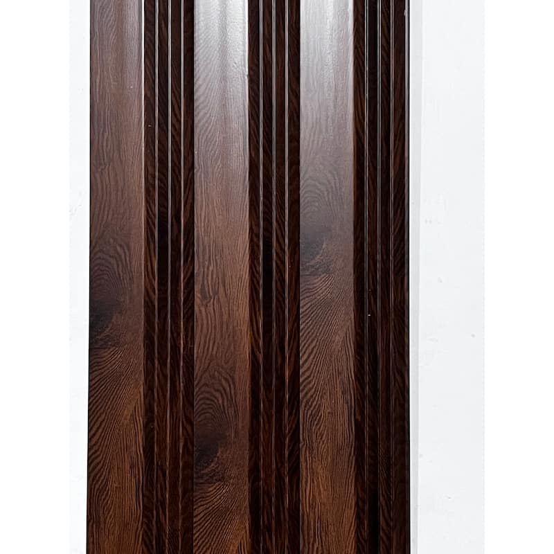 94.5 in. x 4.8 in. x 0.5 in. Acoustic Vinyl Wall Cladding Siding Board - Set of 4pc