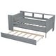 preview thumbnail 4 of 21, Multi-Functional Daybed with Drawers and Trundle, Headboard Storage and Tables