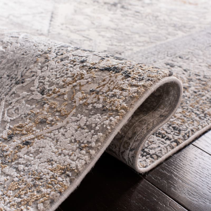 SAFAVIEH Eclipse Hirondina Vintage Boho Abstract Viscose Rug with