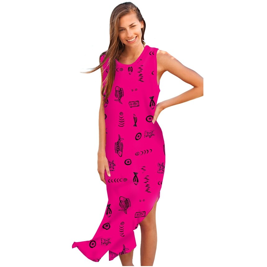 cotton tank dress cover up