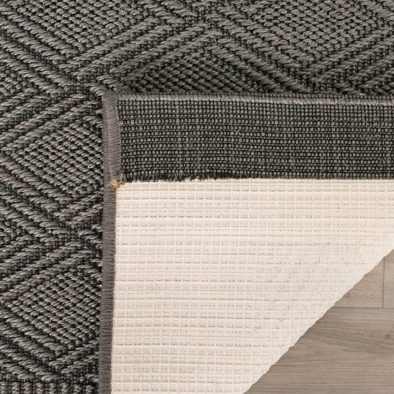 SAFAVIEH Palm Beach Tadako Trellis Sisal/ Jute Rug