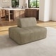 preview thumbnail 33 of 62, Modern No Assembly Required Sectional Chaise Lounge Side Sofa