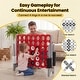 preview thumbnail 27 of 45, Costway Jumbo 4-to-Score 4 in A Row Board Game Set Outdoor Indoor Kids