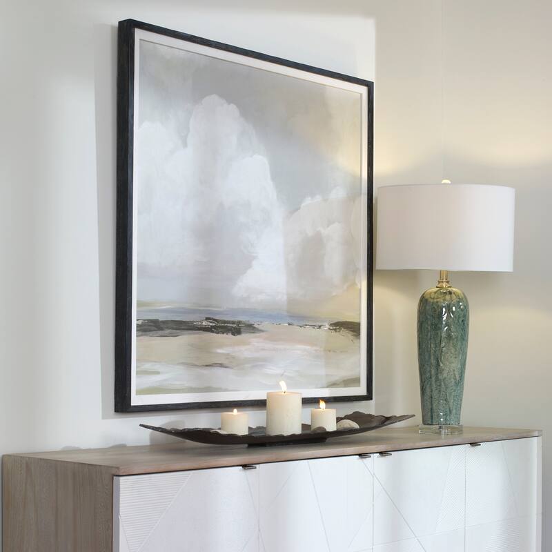 Uttermost Soft Clouds Framed Print - 42"W x 42"H x 2"D