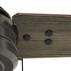 preview thumbnail 51 of 96, Hunter Cassius Outdoor Ceiling Fan, Damp Rated - Industrial, Farmhouse, Contemporary