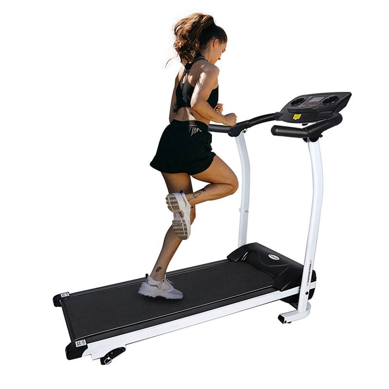High Performance Folding Treadmill, Workout Running Machine with LCD Display and Phone Slot