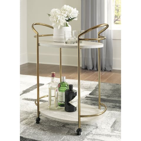 Tarica Bar Cart - 23"W x 15"D x 26"H