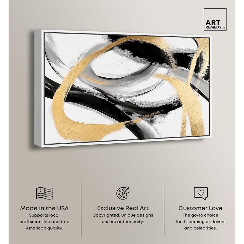 Midas Arc I Canvas by Art Remedy