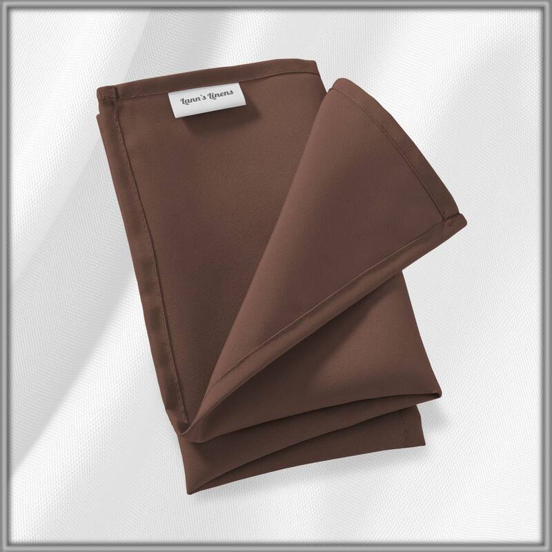 12 Pack 20 Inch Polyester Cloth Dinner Napkins for Party Restaurant