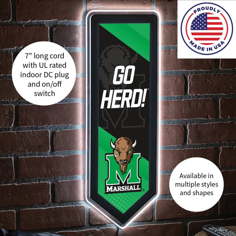 Marshall University LED Lighted Sign