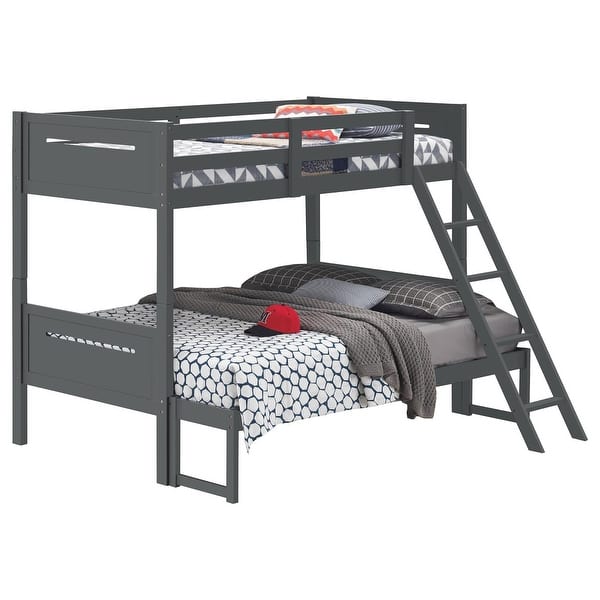 slide 2 of 7, Classic Twin over Full Bunk Bed