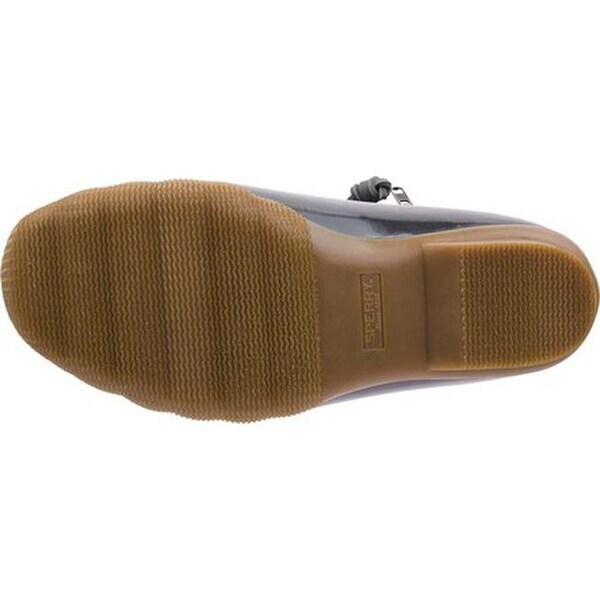 women's saltwater quilted nylon duck boot dark grey