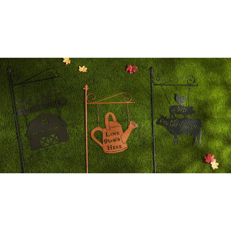 Life Is Beter On The Farm Garden Stake