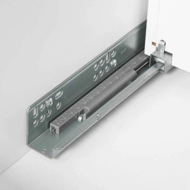 30" Bathroom Vanity with 2 Doors & 2 Drawers, Adjustable Shelf, Soft-Close Hinges and Damped Drawer Slides