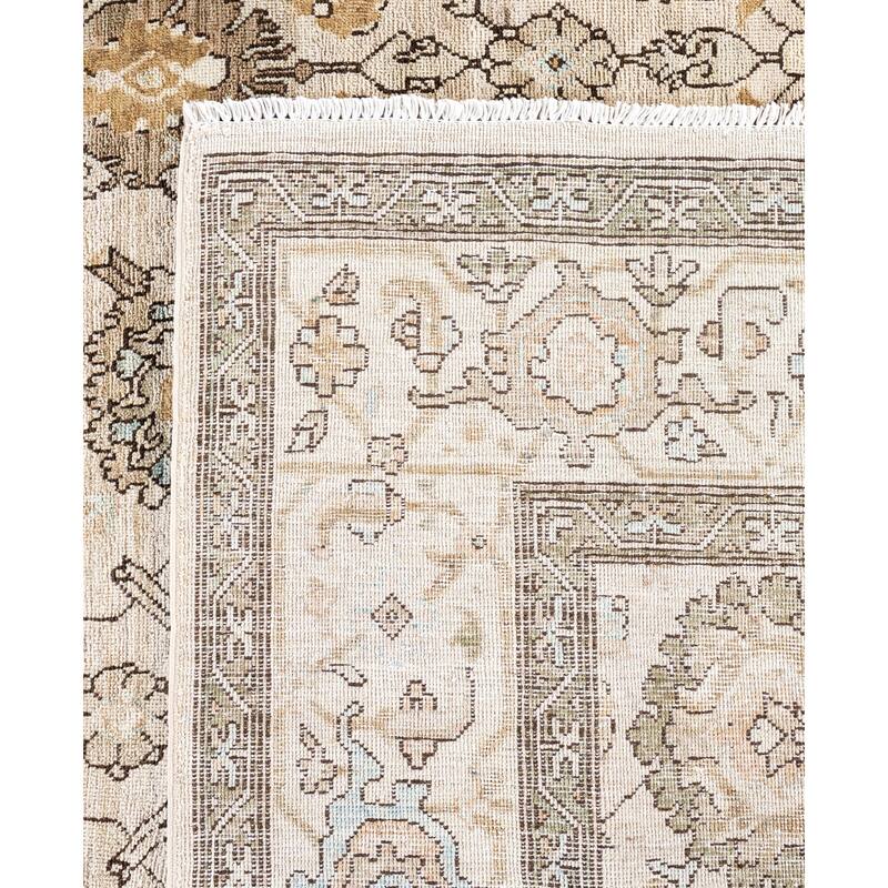 Serapi One-of-a-Kind Hand-Knotted Area Rug - Ivory - 7' 9" x 10' 3"