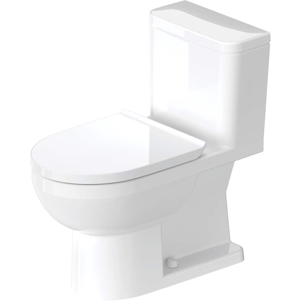 Duravit DuraStyle Basic 1.28 GPF One Piece Elongated Chair Height