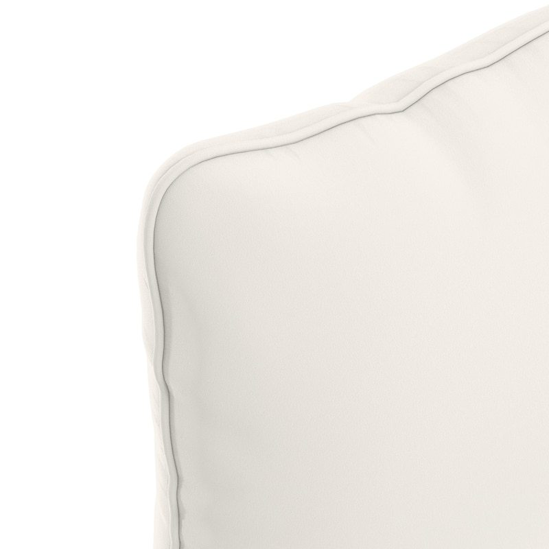 California Umbrella Outdoor Deep Seat Cushion Set, 24" x 48", 5.5" Thick Seat, Solstice Olefin Fabric