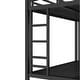preview thumbnail 7 of 7, Metal Twin over Full Bunk Bed for Teens and Adults,Space-Saving/Noise Reduced/No Box Spring Needed, Black