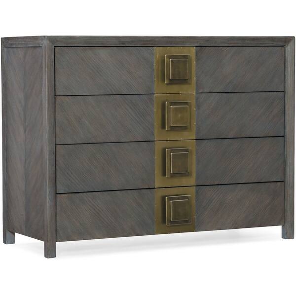 Shop Hooker Furniture 638 85289 Gry 42 Wide 4 Drawer Hardwood
