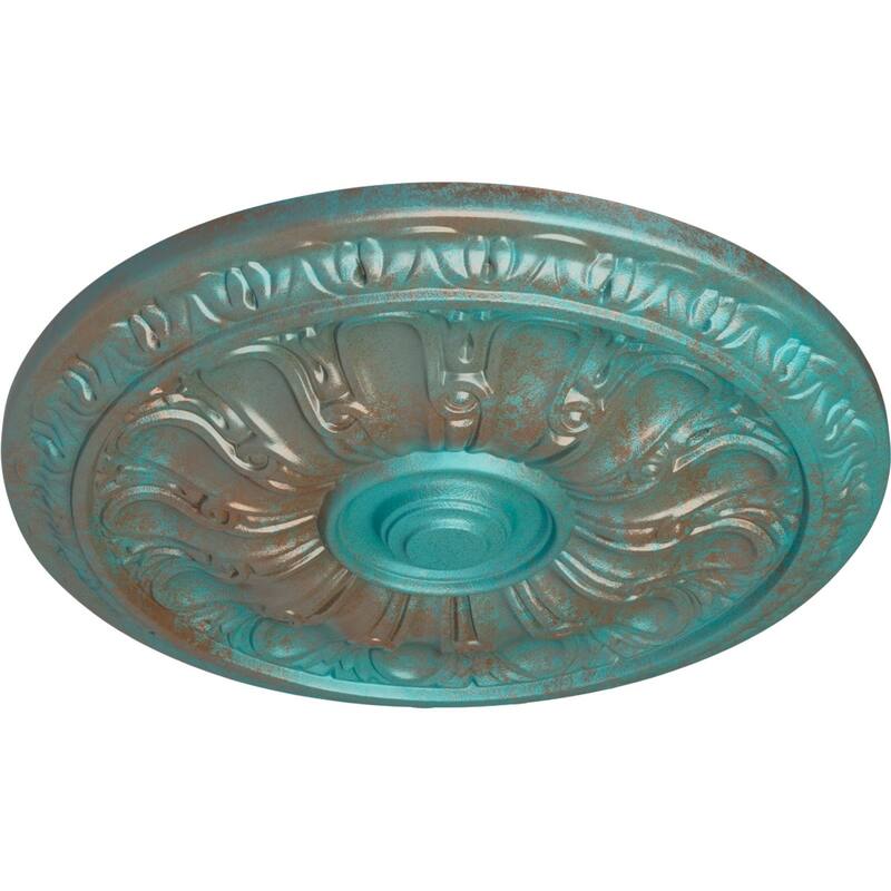 15 3/4"OD x 5/8"P Kirke Ceiling Medallion
