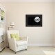 preview thumbnail 8 of 10, Framed Black Cork Board, Rustic Pine Black