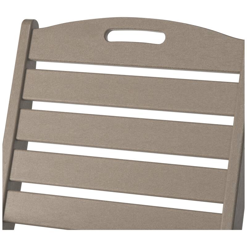 Coastline Patio Folding Highback Dining Chair Set of 2