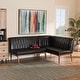 preview thumbnail 8 of 16, Daymond Mid-Century Modern 2-Piece Dining Nook Banquette Set