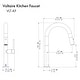 preview thumbnail 14 of 19, ZLINE Voltaire Kitchen Faucet