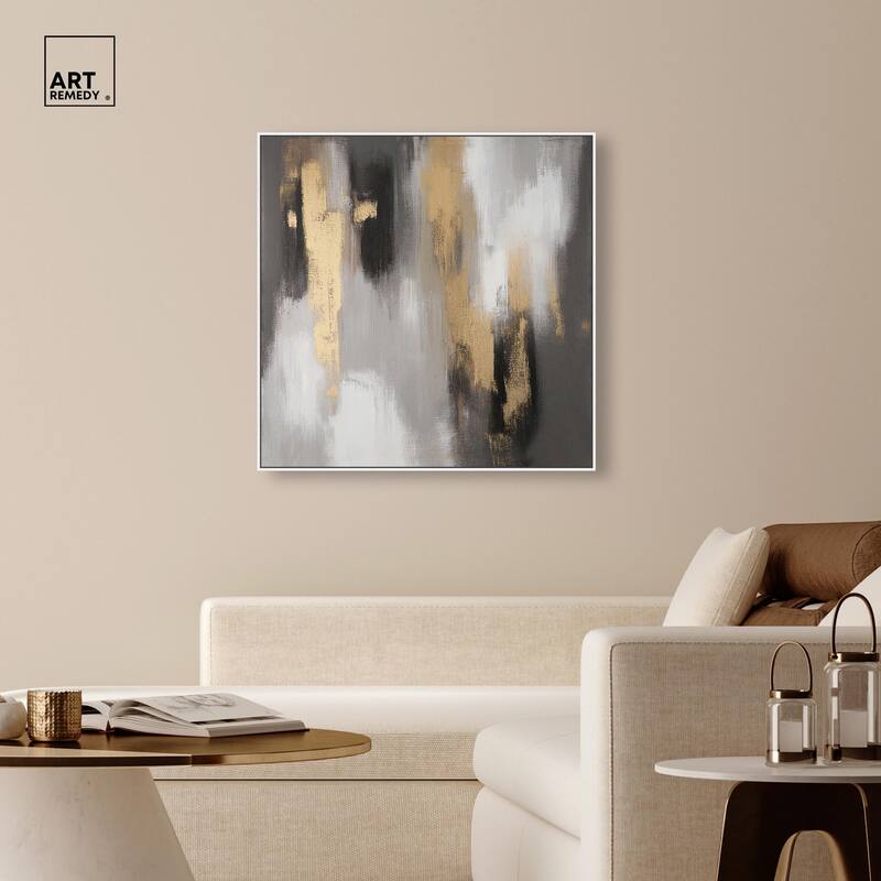 Gleaming Abyss I Canvas by Art Remedy