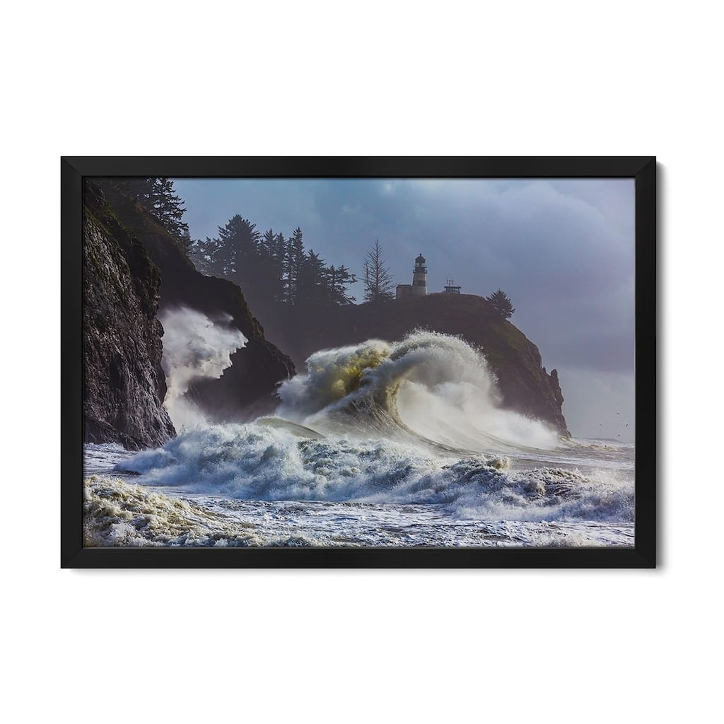 The Fight Of David And Goliath Premium Framed Poster by Shuo Sheng