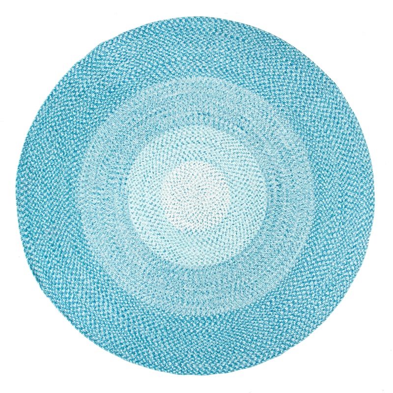 Nuloom Jayda Braided Ombre Indoor/Outdoor Area Rug