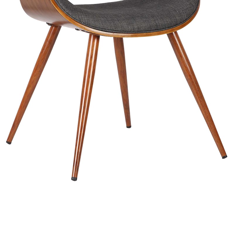 Carson Carrington Skibby Wood and Fabric Mid-century Dining Chair
