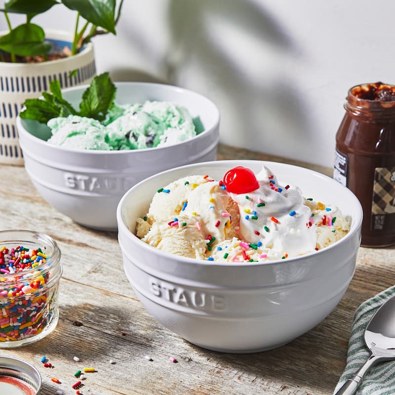 STAUB Ceramic 2-pc Large Universal Bowl Set