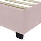 preview thumbnail 11 of 31, Platform Bed with Oversized Headboard and Storage Shelves