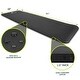 preview thumbnail 52 of 67, ProsourceFit Extra Thick Yoga and Pilates Mat 1/2" or 1", 71-inch long