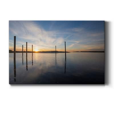 Bay at Sunset Premium Gallery Wrapped Canvas - Ready to Hang