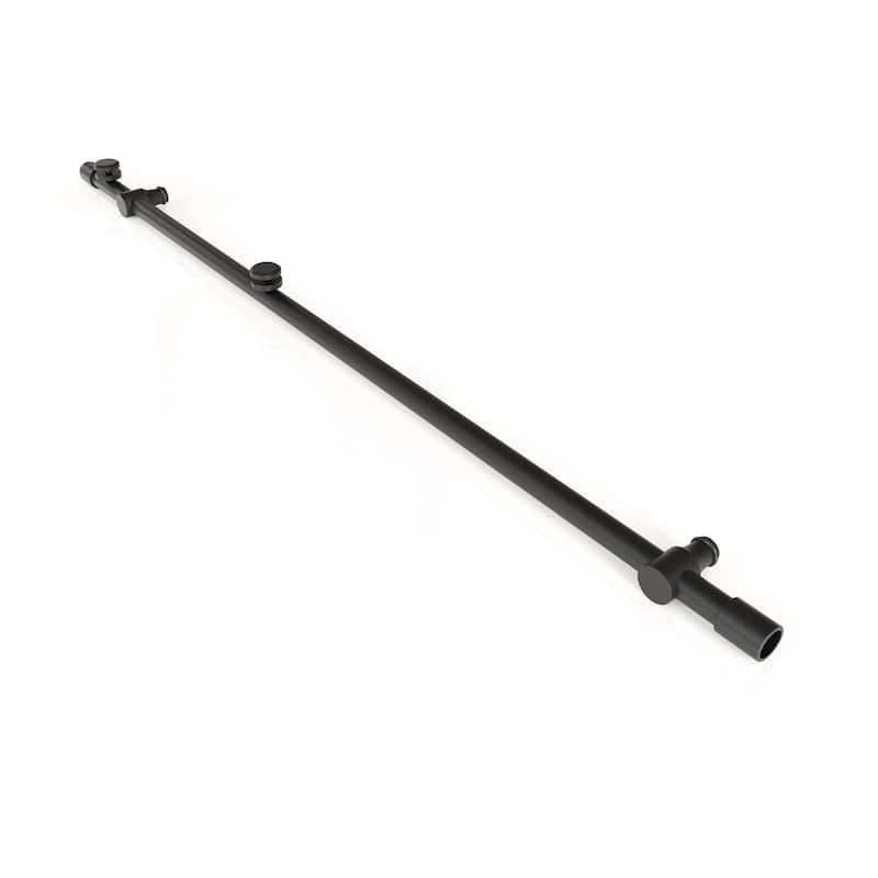 Glass Warehouse 68 in. - 72 in. x 60in. Frameless Bath Tub Sliding Shower Door
