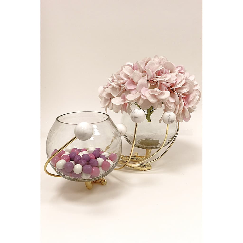 Bowl Branch Centerpiece with Ball Design