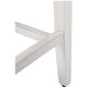 preview thumbnail 8 of 6, Jameson Upholstered Polyester Antique White 24 Inch Counter Stool (Set Of 2)