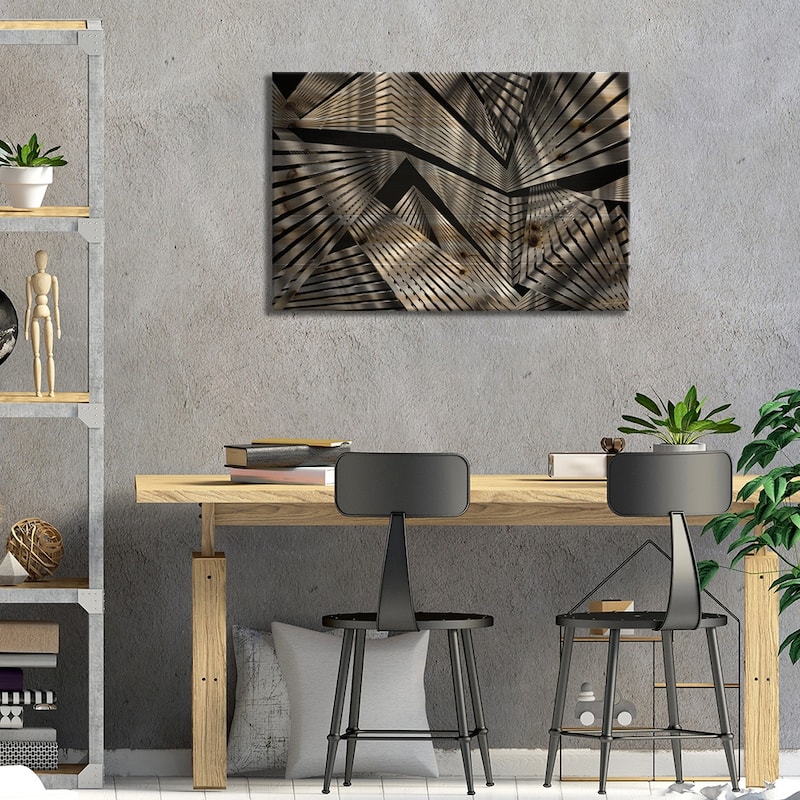 Way Of Looking Print On Wood by Diego Tirigall - Multi-Color