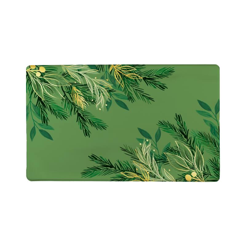 Shades of Green Anti-Fatigue Door Mat - 30" x 18"