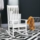 preview thumbnail 26 of 30, Gymax Wooden Rocking Chair Porch Rocker High Back Garden Seat For - See Details
