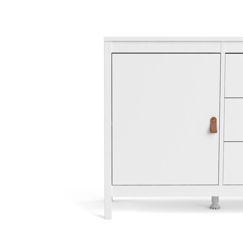 Porch & Den Madrid 2-Door Sideboard with 3-Drawers