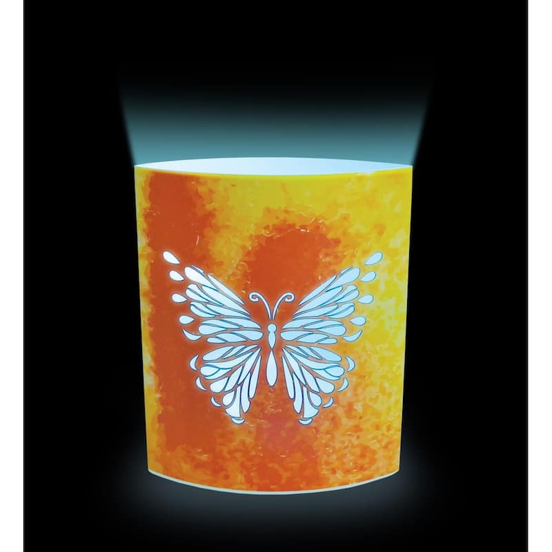 Cota Global Butterfly LED Decorative Lanterns - 5.1 inch x 6.3 inch