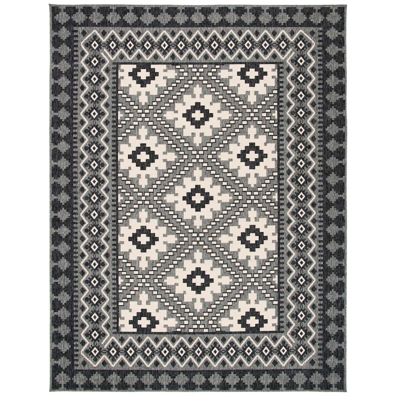 SAFAVIEH Veranda Eyvor Indoor/ Outdoor Waterproof Patio Backyard Rug