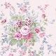 preview thumbnail 4 of 2, Shabby Chic by Rachel Ashwell Garden Floral Pink Blue Wallpaper