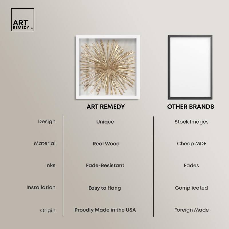 Golden Zenith Shadowbox by Art Remedy