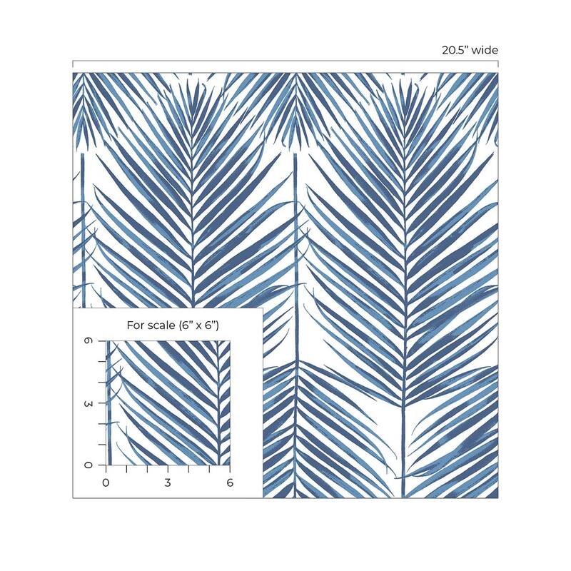 Seabrook Designs Paradise Palm Prepasted Wallpaper